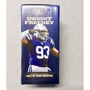 NIB Dwight Freeney Indianapolis‎ Colts Hall Of Fame Bobblehead Limited Edition